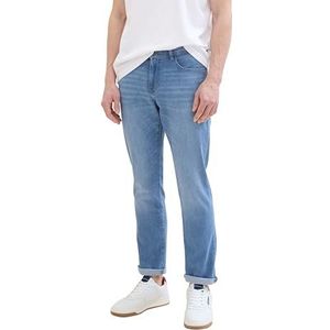 TOM TAILOR Josh Regular Slim Jeans voor heren, 10280 - Light Stone Wash Denim, 38W x 36L