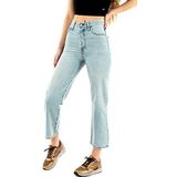 Jeans Donna Levi's Ribcage Straight Ankle 72693-0055 Middle Road, En net zoals dat, 27W x 32L