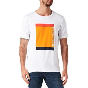 Pierre Cardin Heren Rh T-shirt, wit (white 1000), 6XL