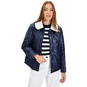 Trendyol Jas - Bruin, marineblauw, XS