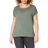 Vero Moda - Vmava Plain Ss Top Ga Noos - Blouse - Groen