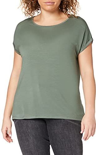 Vero Moda - Vmava Plain Ss Top Ga Noos - Blouse - Groen