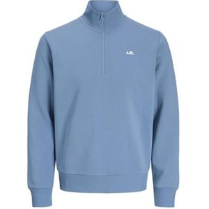 JJ REBEL - Jrebrebel Logo Sweatshirt - Blauwe schaduw - Heren