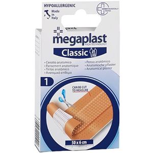 FORNOR MEGAPLAST 17832 MEGAPLAST BANDE ADHESIVE COULEUR PEAU 50 x