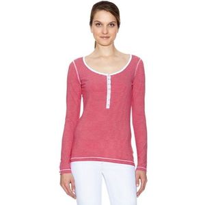 Tommy Hilfiger dames shirt met lange mouwen, gestreept 1M87611037/ GRIDLEY STP HENLEY LS