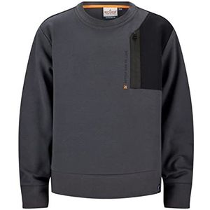 Retour Denim de Luxe Boy's Chaz Sweaters, donkergrijs, 11/12, dark grey, 152/164 cm