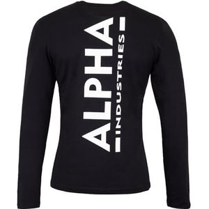 Alpha Industries - T-shirt - Zwart - Katoen - Regular Fit