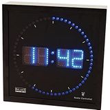 Wandklok LED - Zendergestuurd