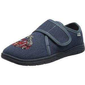 Richter Kinderschuhe Jongens Mailo Pantoffels, 6830, blauw, 34 EU