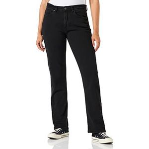 Springfield Jeans Regular zwart gewassen broek, standaard voor dames, Blanco Y Gris, 31W