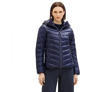 TOM KLEERMAKER lichtgewicht gewatteerde damesjas met capuchon