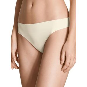 CALIDA Natural Skin String voor dames, naadloos, super eenvoudig en onzichtbaar, Star White, 32-34