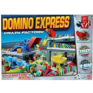 Domino Express Crazy Factory - Bouw spectaculaire stunts met 150 dominostenen!