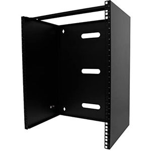 StarTech.com 14U Wandmonteerbaar Netwerk Rack - Diepte 35,5cm (14"") (Low Profile) - 19"" Patch Paneel Bevestiging voor Shallow Server, IT Apparatuur, Netwerk Switches - Max 35kg (RACK-14U-14-BRACKET)