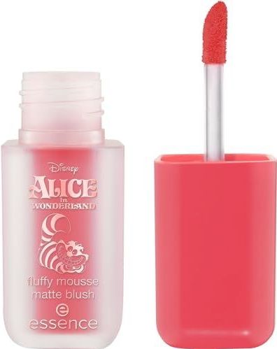 essence Disney Alice in Wonderland fluffy mousse matte blush, direct resultaat, natuurlijk, mat (3.7g)