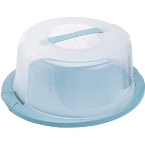 keeeper ronde taartcontainer met deksel, ergonomisch handvat, gemakkelijk verplaatsen van taarten, Ricardo, Nordic Blue (blauw)