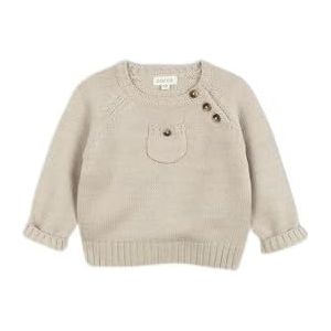 Gocco Pullover met zak, zandkleurig, standaard voor baby's, Zand, 12-18 Maanden