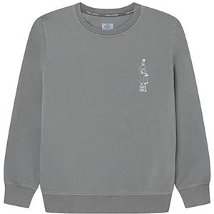 Pepe Jeans Twain sweatshirt voor jongens, groen (casting), 6 Jaar