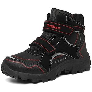 Winterschoenen Voor Kinderen Warm Gevoerde Winterlaarzen Sneeuwlaarzen Katoenen Schoenen Outdoor Antislip Met Klittenbandsluiting