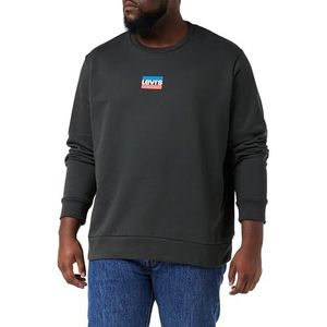 Levi's Standard Graphic Crew Sweatshirt Mannen, Mini Sportswear, Pirate Black, XL