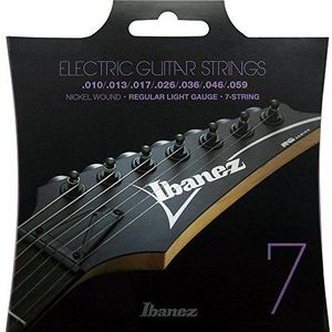 Ibanez IEGS71 7-String Regular Light .010-.059 snaren voor elektrische gitaar