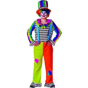 Dress Up America Vrolijk Clown kostuum voor Kinderen-Grappenmaker verkleedkleding voor mannen-Circusartiest outfit-nieuwigheid grappige kleding voor rollen & fantasiespel-Geweldig cadeau voor de lol