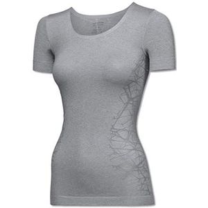 Schiesser Active Sport Shirt Thermisch ondergoed voor dames, grijs (zilvergrijs-gemêleerd 210)., 36