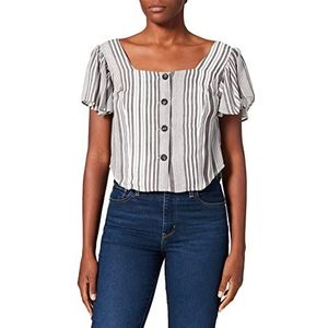 DESIRES Dames Dalida Shirt Blouse, Black ST, S