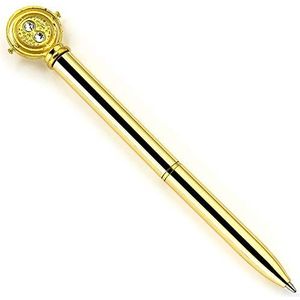 The Carat Shop HPPM100,Harry Potter 3D metalen pen met Time Turner hanger,Standaard,Goud