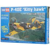 Hobbyboss 1:72 Schaal P-40E Kittyhawk Diecast Model Kit