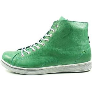 Andrea Conti Veterschoenen, lage damesschoenen 0341500-8, grootte:38, kleur:Groen