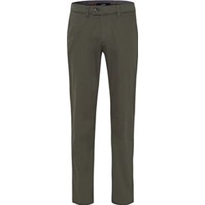 Eurex by Brax Heren Jim Luxury Cotton, Flatfront broek, olijf, 26U