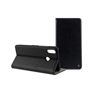 KSIX Folio Standing beschermhoes met magneetsluiting voor Xiaomi Mi A2 Lite, zwart