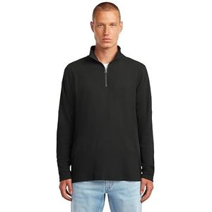 G-STAR Tweeter Half Zip, Zwart (Dk Black D26866-e176-6484), XS