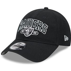 New Era 9Forty Snapback Cap - Outline Las Vegas Raiders - One Size Zwart