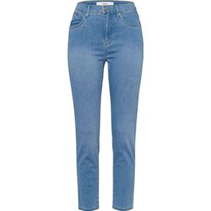 BRAX Damestijl Mary S Ultralight Denim verkorte Five-Pocket Jeans, Used Light Blue, 38L, Used Light Blue., 29W x 34L