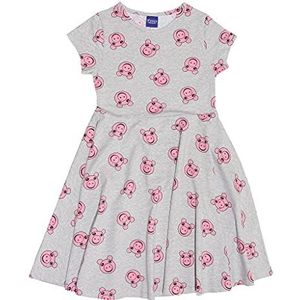 Piggy Gesichts-AOP, Meisjes, 116-182, Heather Grey., Officiële Koopwaar