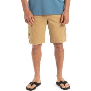 Quiksilver CRUCIAL Battle Cargo Shorts voor heren, bruin, 31