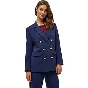 Peppercorn Nora Angelia Double Breasted Blazer | Blauwe blazer voor dames | Lente Dames pakken & blazers | Maat 10