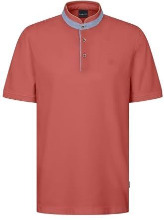 Bugatti - Poloshirt - 910-apricot - Met Opstaande Kraag