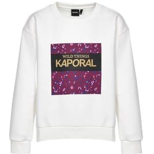 Kaporal Kat Sweatshirt met capuchon voor meisjes, Wit, 10 Jaar