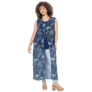 Ulla Popken - Tuniek - Lichtblauw / Donkerblauw