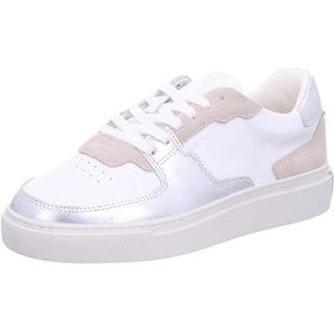 GANT Footwear JULICE Sneakers voor dames, wit/zilver/beige, 39 EU, Wit Zilver Beige, 39 EU