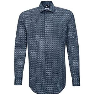 Seidensticker Herenshirt met lange mouwen, regular fit