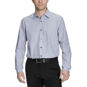 ESPRIT Collection Heren businesshemd Slim Fit, gestreept W33985