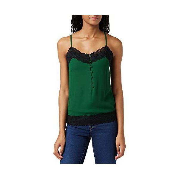 Groen hemdje met kant new arrivals