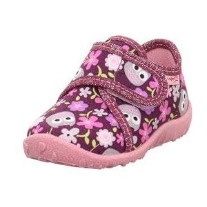 Superfit Spotty pantoffels voor jongens en meisjes, 18 EU, rood, 18 EU