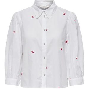 Overhemd - Zacht Roze - Katoen - 3/4 Mouwen - Boxy Fit