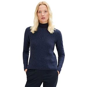 TOM TAILOR Dames 1035095 Pullover 30025-Navy Midnight Blue, XXL