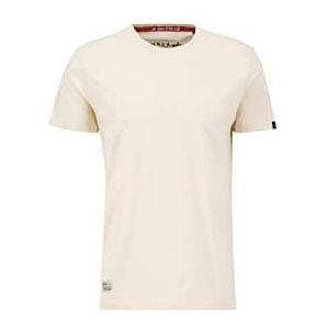 Alpha Industries Dragon EMB T-shirt voor heren Jet Stream White